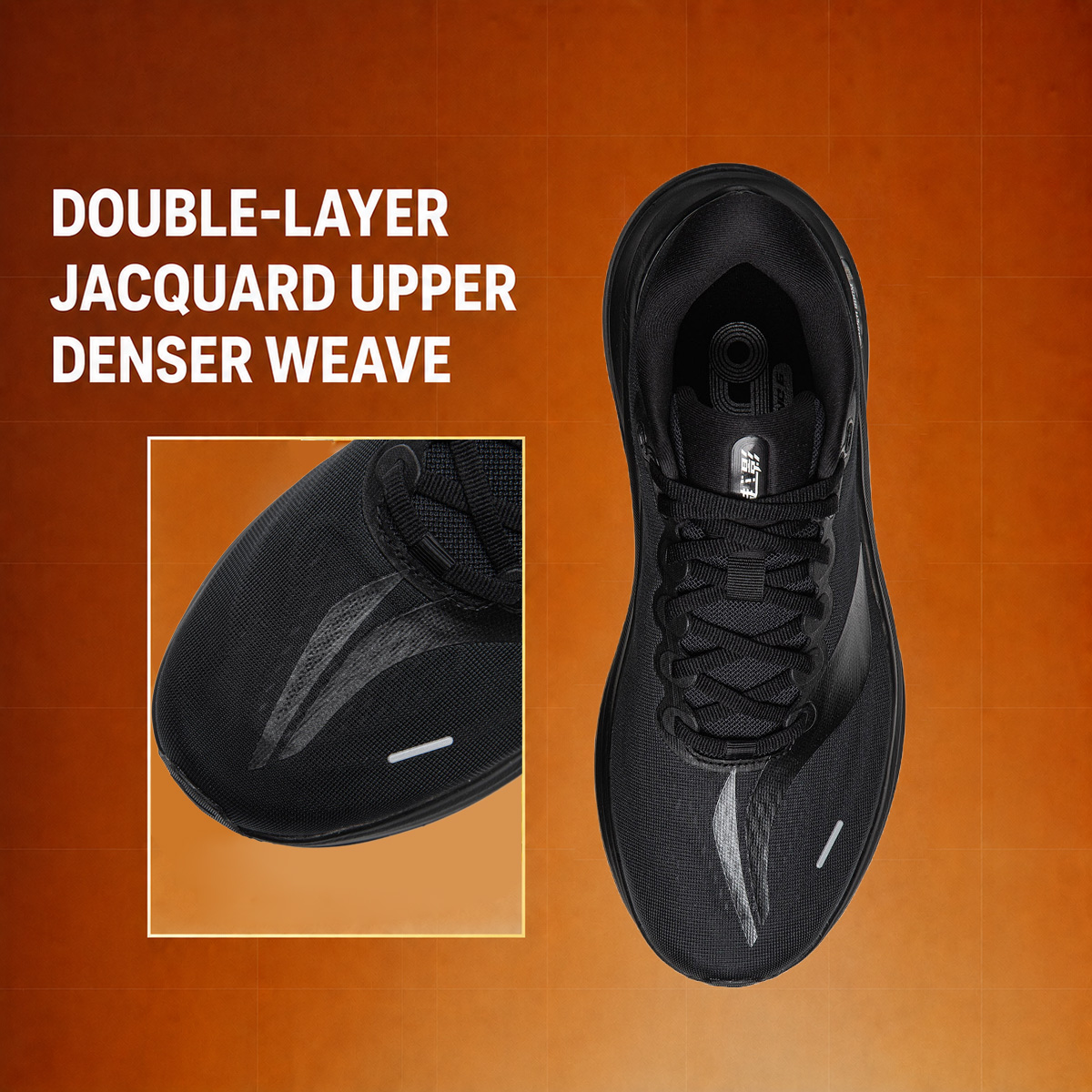 Li-Ning Men's YUEYING 6 PRO Op - Reflective Night Running Shoes recension och pris