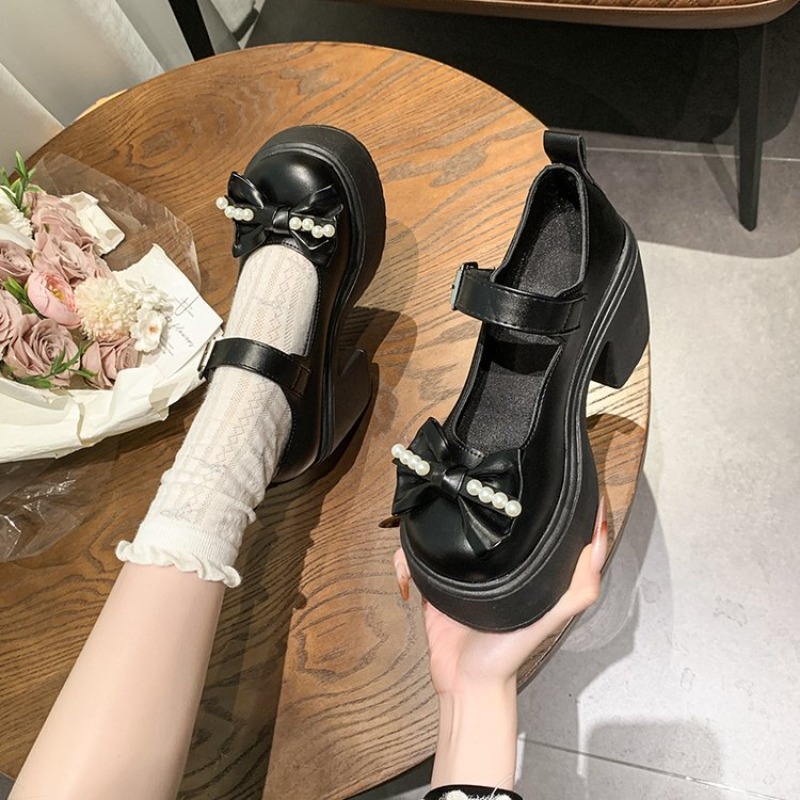 2026 Lolita Shoes Black Super  - Heels recension och pris