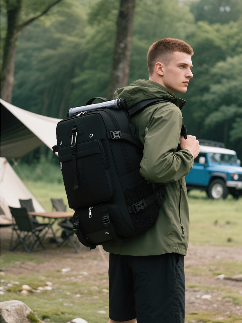 60L Large Travel Backpack Wate - Men'S Shoes recension och pris
