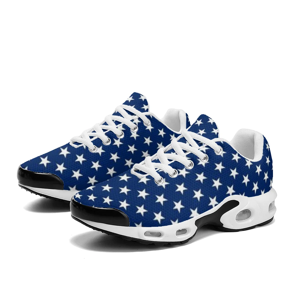 Blue and black Five-pointed st - Breathable Mesh Athletic Shoes recension och pris