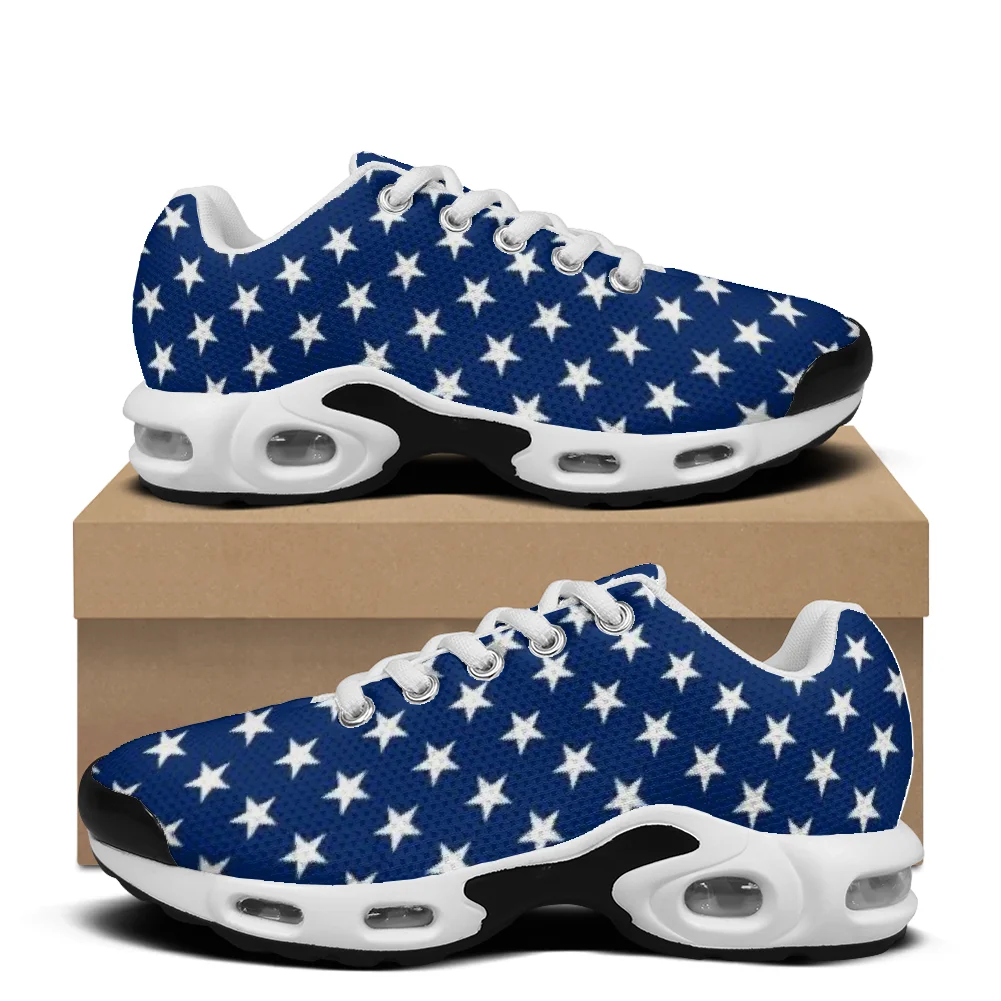 Blue and black Five-pointed st - Breathable Mesh Athletic Shoes recension och pris